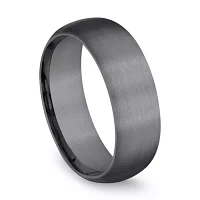 Mens 8MM Tantalum Wedding Band