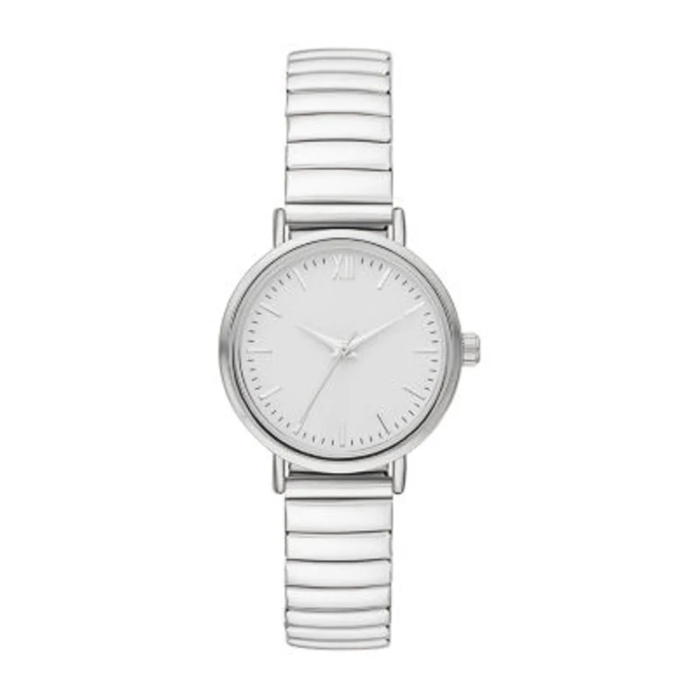 Womens Silver Tone Stainless Steel Expansion Watch Fmdjo222