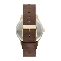 Opp Mens Brown Strap Watch Fmdjo227