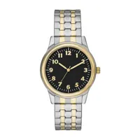 Opp Mens Silver Tone Stainless Steel Expansion Watch Fmdjo231