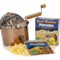 Wabash Valley Farms Copper Plated Whirley Pop Plus Popcorn