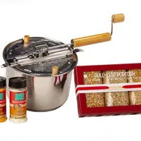 Wabash Valley Farms Stainless Steel Whirley Pop Hull-Less Popcorn