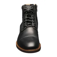 Florsheim Mens Chalet Block Heel Lace Up Boots