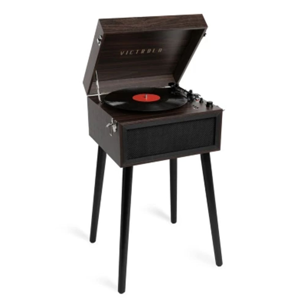 Victrola VTA-75 Bluetooth Record Player Stand with 3-Speed Turntable