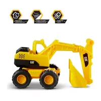 Funrise Inc. Cat Tough Rigs Construction 15 Toy Excavator  Yellow