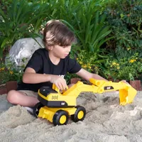 Funrise Inc. Cat Tough Rigs Construction 15 Toy Excavator  Yellow