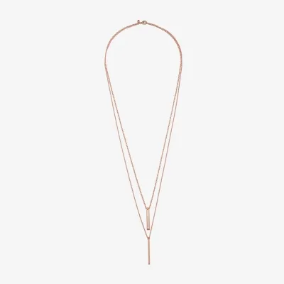 Bijoux Bar 28 Inch Link Bar Strand Necklace