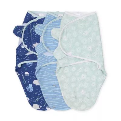 The Peanutshell 3-pc. Swaddle Blanket