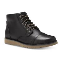 Eastland Mens El Patterson Flat Heel Lace Up Boots