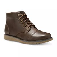 Eastland Mens El Patterson Flat Heel Lace Up Boots