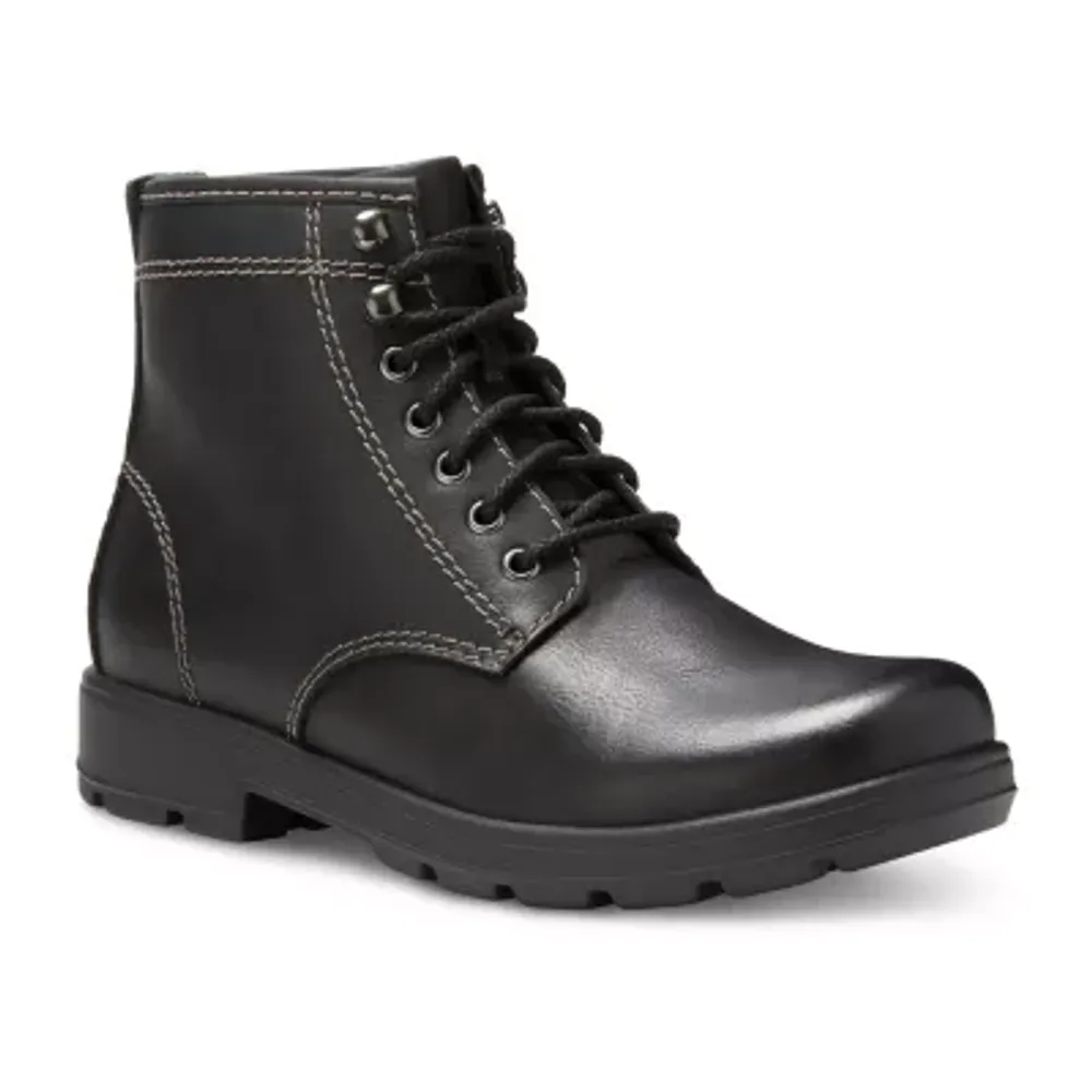 Eastland Mens El Hugo Flat Heel Lace Up Boots