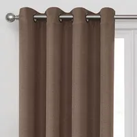 Max Blackout Prescott 100% Grommet Top Single Curtain Panel