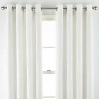 Linden Street Gwen Leaf Grommet Top Light-Filtering Single Curtain Panels