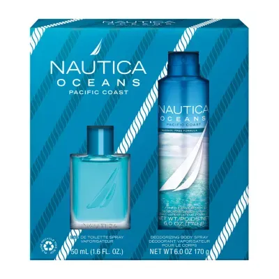 Nautica Pacific Coast Eau De Toilette 2-Pc Gift Set ($40 Value)