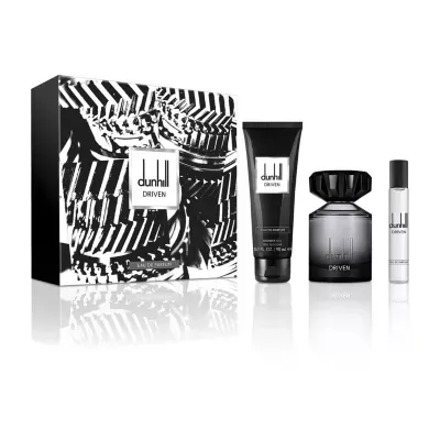 Dunhill Driven Black Eau De Parfum 3-Pc Gift Set