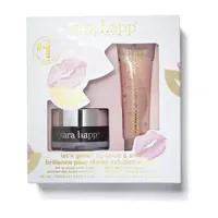 Sara Happ Lets Glow Lip Scrub And Shine Kit