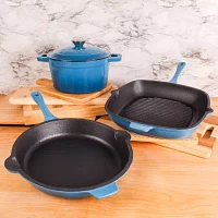 BergHOFF Neo Cast Iron 4-pc. Cookware Set