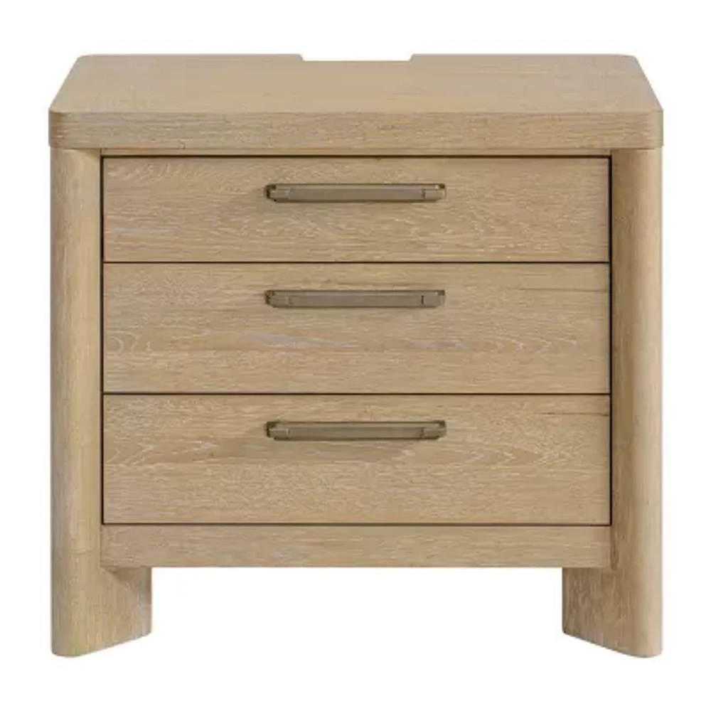 Palma 3-Drawer Nightstand