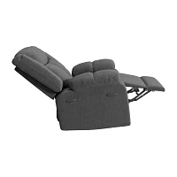 ProLounger Traditional Swivel Glider Recliner Plush Velvet