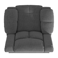 ProLounger Traditional Swivel Glider Recliner Plush Velvet