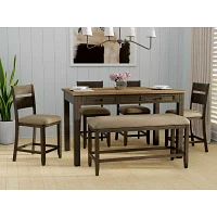 Hanover 6-pc. Rectangular Dining Set