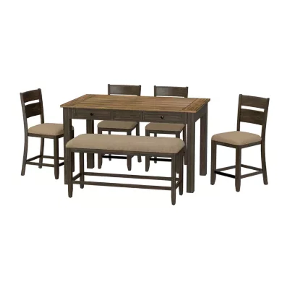 Hanover 6-pc. Rectangular Dining Set