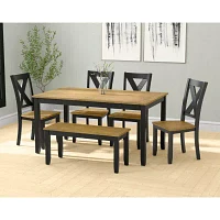 Sofia 6-pc. Rectangular Dining Set