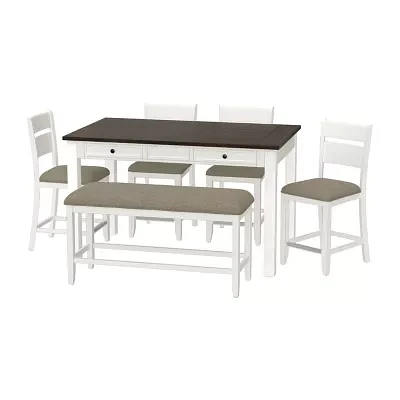 Touli 6-pc. Rectangular Dining Set