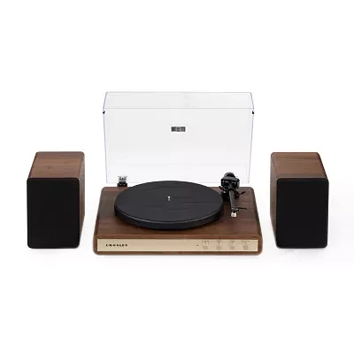 Crosley C65 Record Player With Speakers Turntable