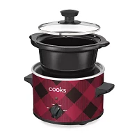 Cooks 1.5-Quart Buffalo Check Slow cooker