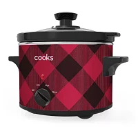 Cooks 1.5-Quart Buffalo Check Slow cooker