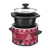 Cooks 1.5-Quart Fair Isle Slow Cooker