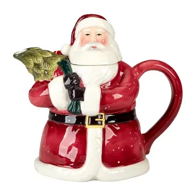 Certified International Santa'S Secret Teapots