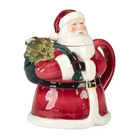 Certified International Santa'S Secret Teapot