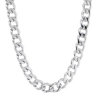 Mens Stainless Steel 22" 13mm Chunky Curb Chain