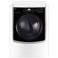 LG 9.0 cu.ft. MEGA Capacity Smart Wi-Fi Enabled TurboSteam® Electric Dryer with On-Door Control Panel