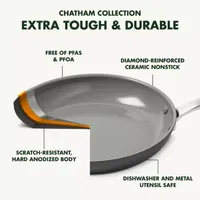 GreenPan Chatham Hard Anodized 13" Frying Pan