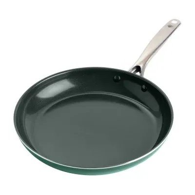 Blue Diamond Green Diamond Cast Iron Dishwasher Safe Non-Stick Frying Pan