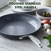 GreenPan Valencia Pro 2-pc. Aluminum Dishwasher Safe Frying Pan