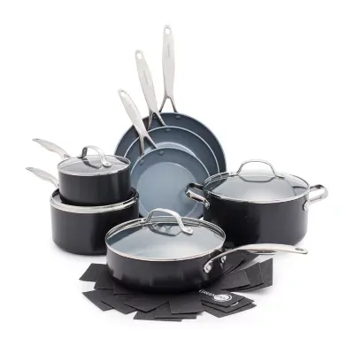 GreenPan Valencia Pro Ceramic Non-Stick 11-pc. Cookware Set