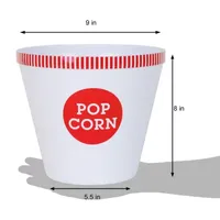 Wabash Valley Farms Bowl Set With Kernel Catcher Popcorn