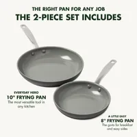 GreenPan Chatham 2-pc. Aluminum Dishwasher Safe Frying Pan