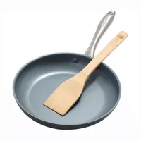 GreenPan Lima Hard Anodized Ceramic Non-Stick 10" Open Frypan with Turner Set