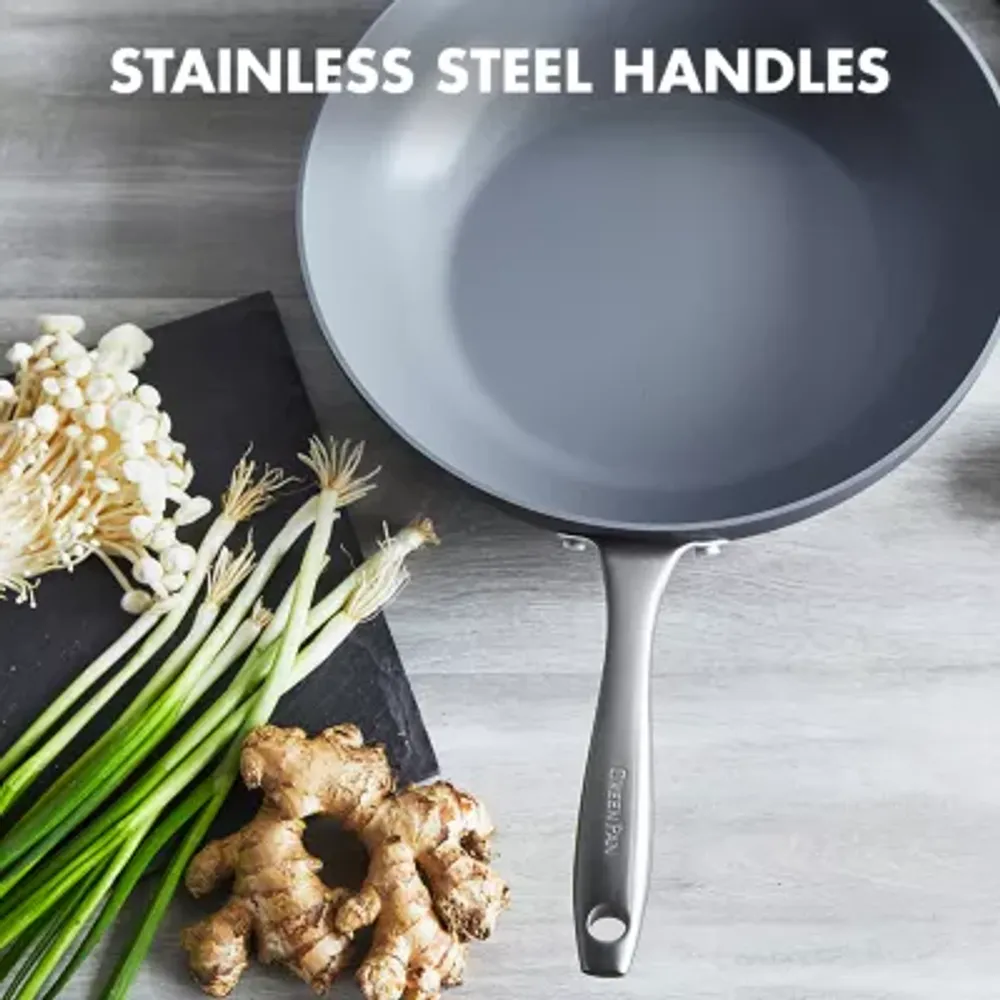 GreenPan Lima Hard Anodized Ceramic Non-Stick 12.5" Open Wok