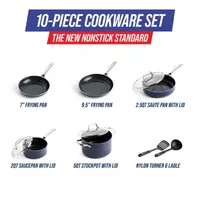 As Seen on TV Blue Diamond 10-Pc. Cookware Set