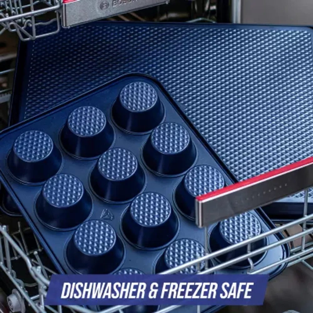 Blue Diamond 2pc. Small And Medium Non-Stick Cookie Sheet