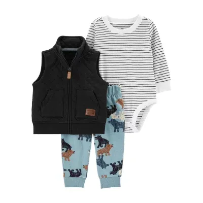 Carter's Baby Boys 3-pc. Pant Set