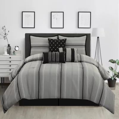 Stratford Park Adam 7pc Midweight Comforter Set