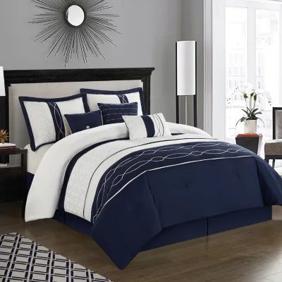 Stratford Park Kayden 7pc Midweight Comforter Set