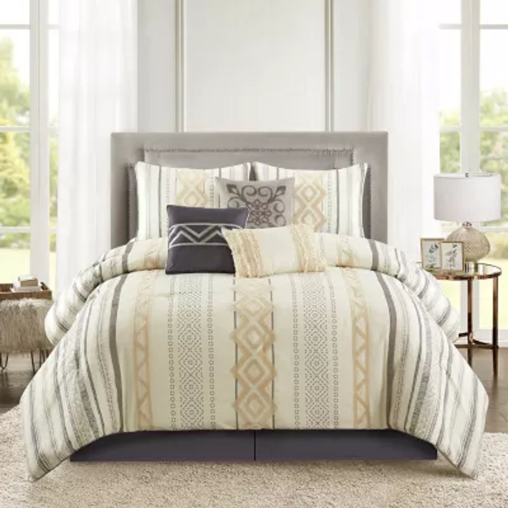 Stratford Park Savina 7pc Midweight Comforter Set